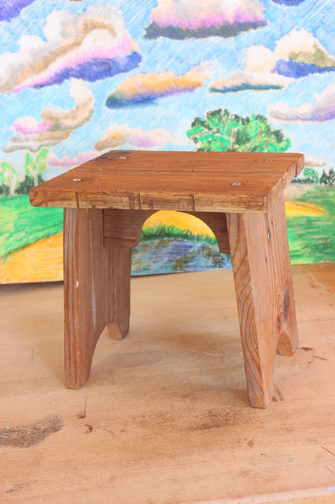 Milk Paint Stool