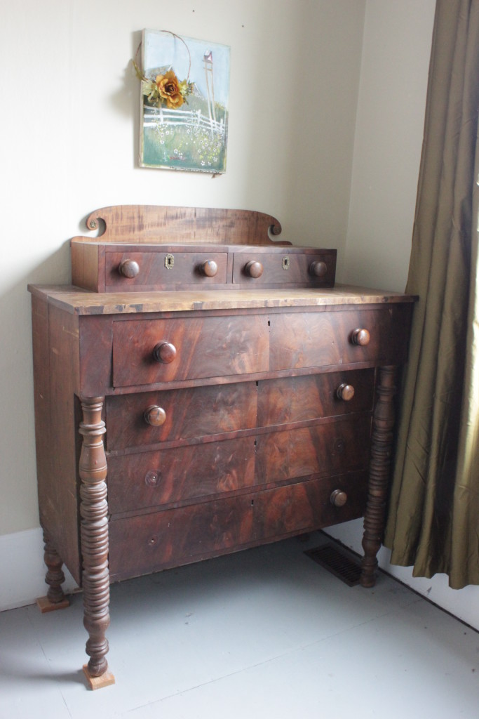 dresser before